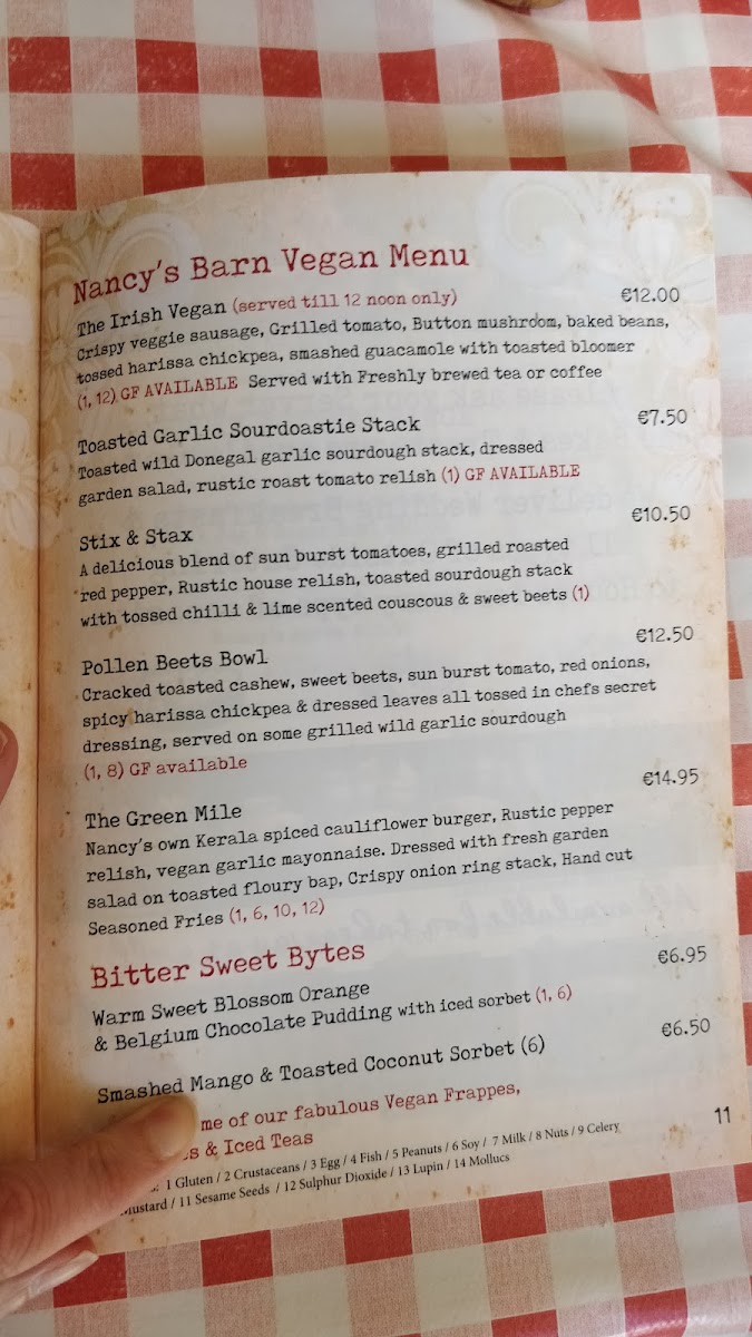 Menu Nancy's Barn Ballyliffin-6
