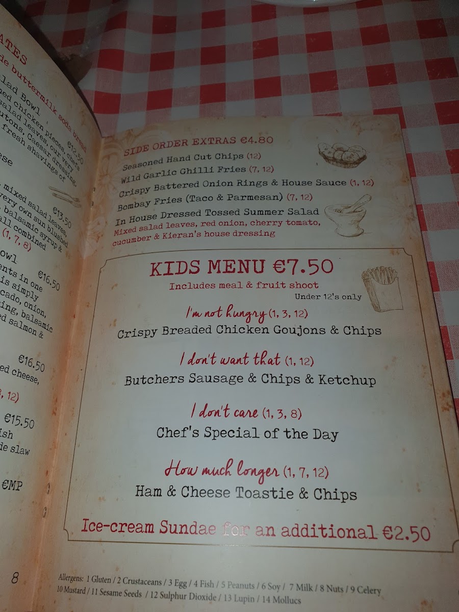 Menu Nancy's Barn Ballyliffin-7